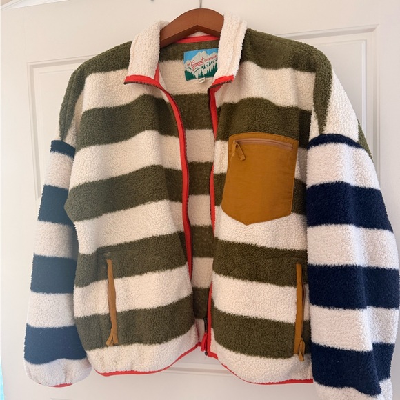 THE GREAT. Jackets & Blazers - The Great zip up fleece